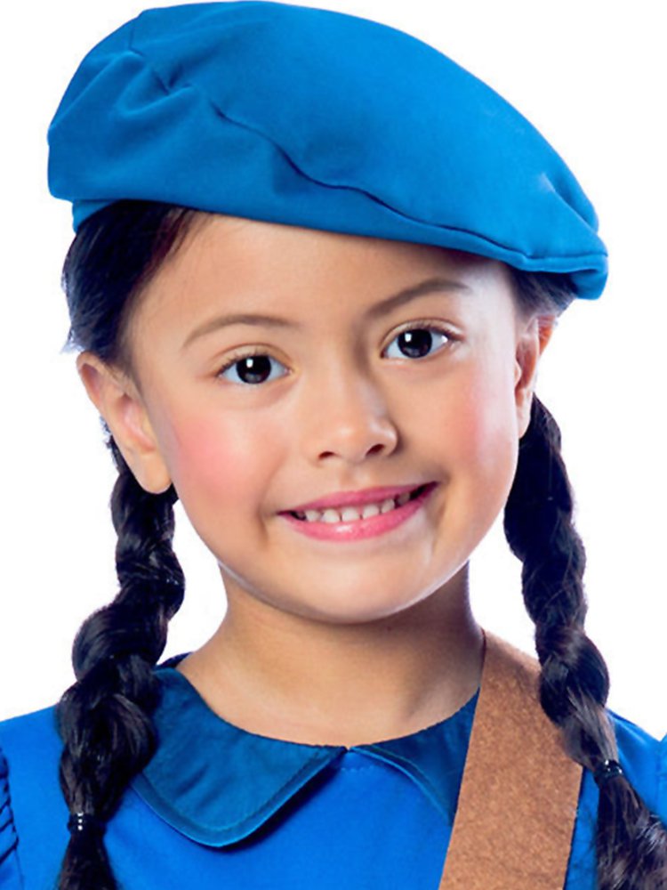 Evacuee Girl Blue Dress - Child Costume – product image 3