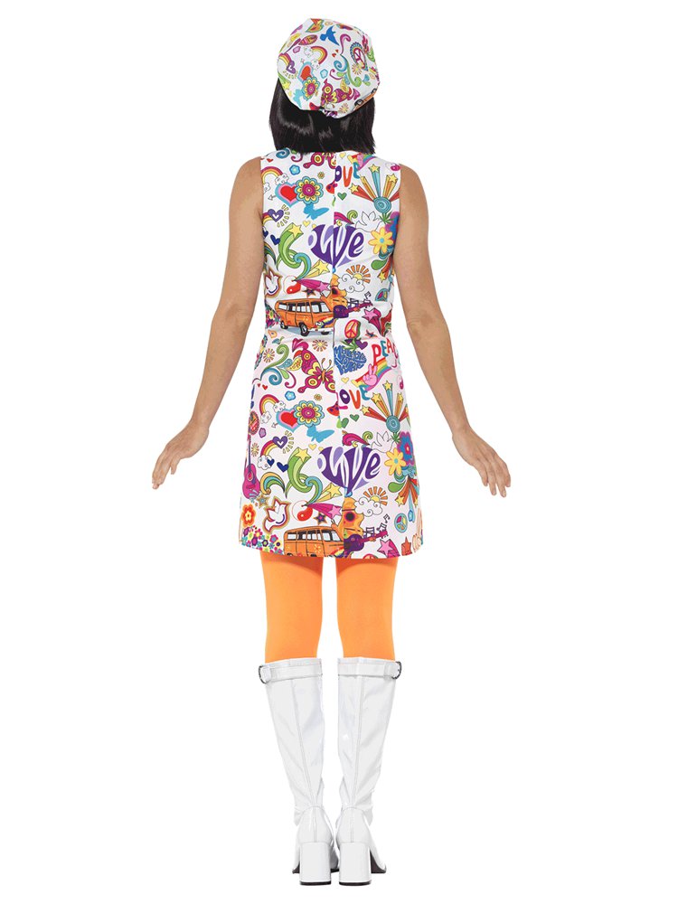 60s Groovy Chick - Adult Costume – product image 3