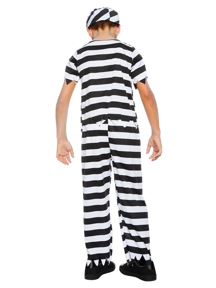 Zombie Convict Boy - Child Costume