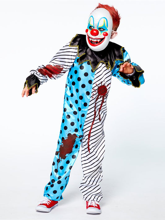 Scary Clown with Mask - Child Costume