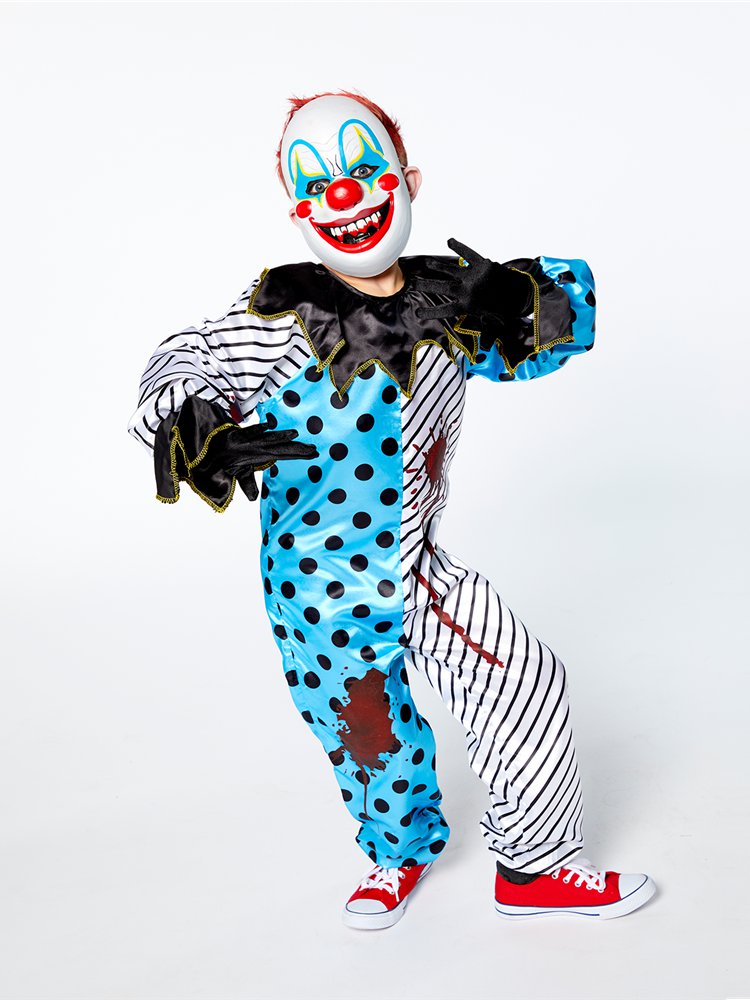 Scary Clown with Mask - Child Costume – product image 3