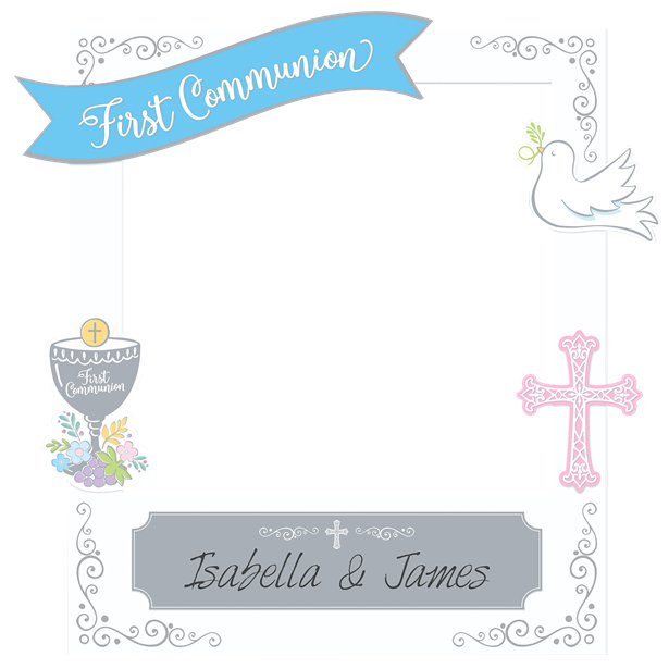 First Communion Personalised Photo frame – product image 1