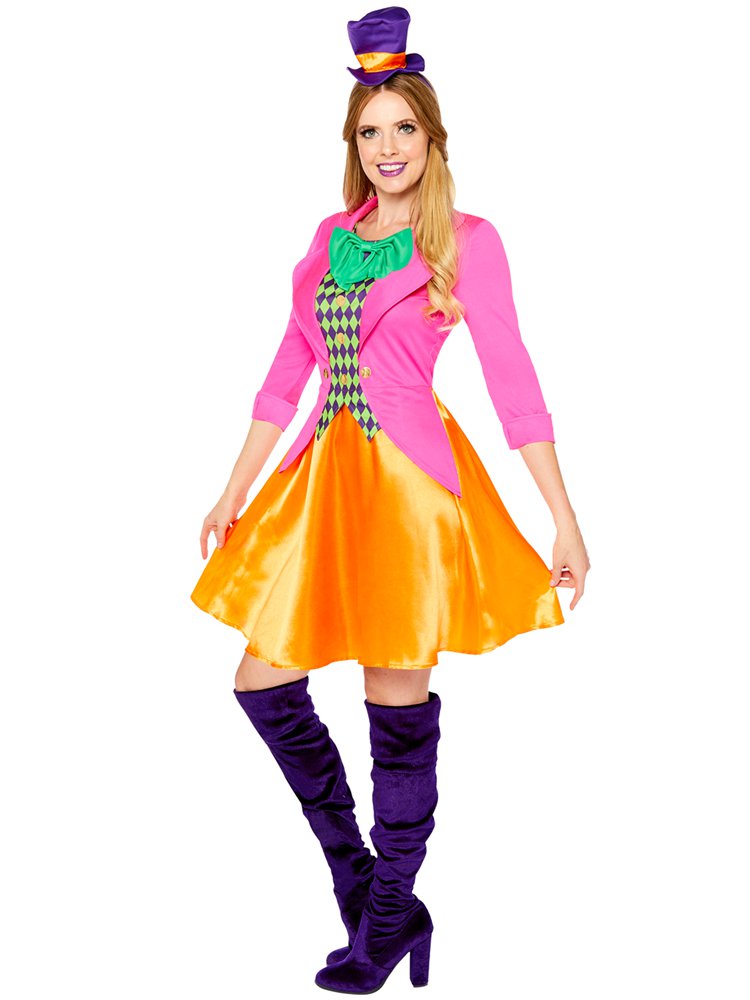 Miss Mad Hatter - Adult Costume – product image 4