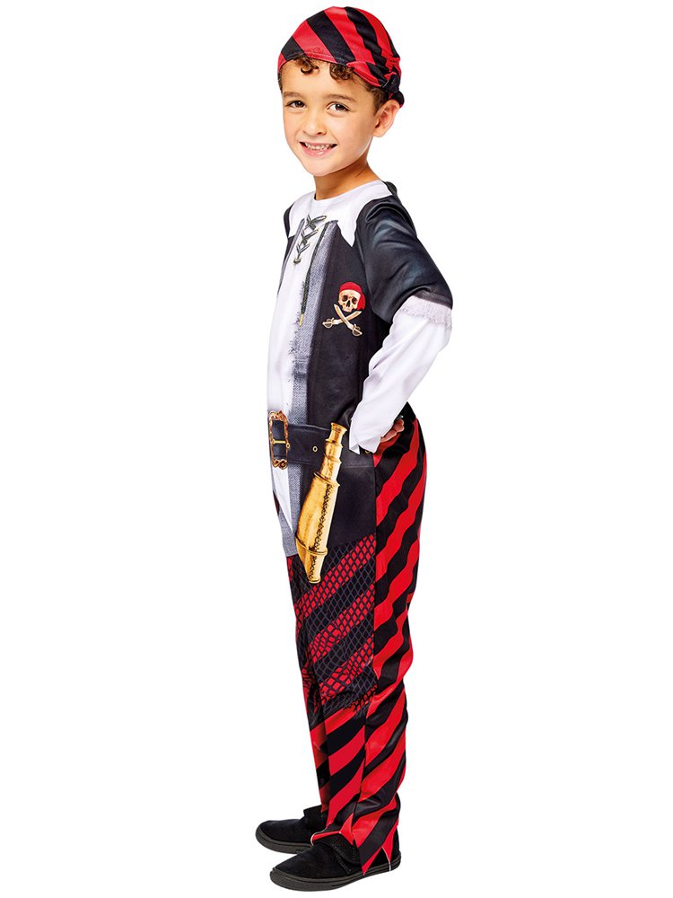 Recycled Pirate Boy - Child Costume