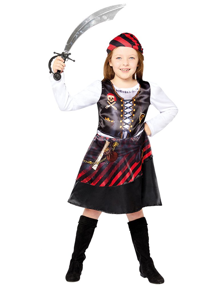 Recycled Pirate Girl - Toddler and Child Costume – product image 3