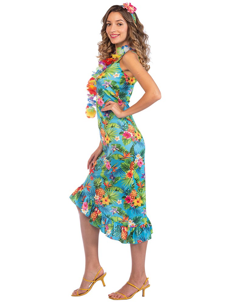 Blue Hawaiian Dress - Adult Costume – product image 4