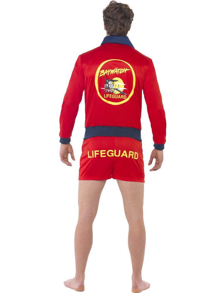 Baywatch Lifeguard Jacket and Shorts - Adult Costume