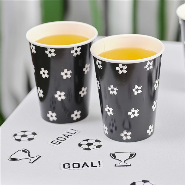 Football Paper Cups (8pk) – product image 1