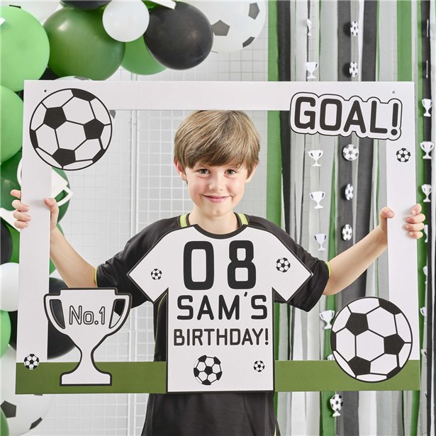 Customisable Football Photobooth Frame – product image 1