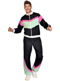 Black 80s Shell Suit - Adult Costume – product image 1
