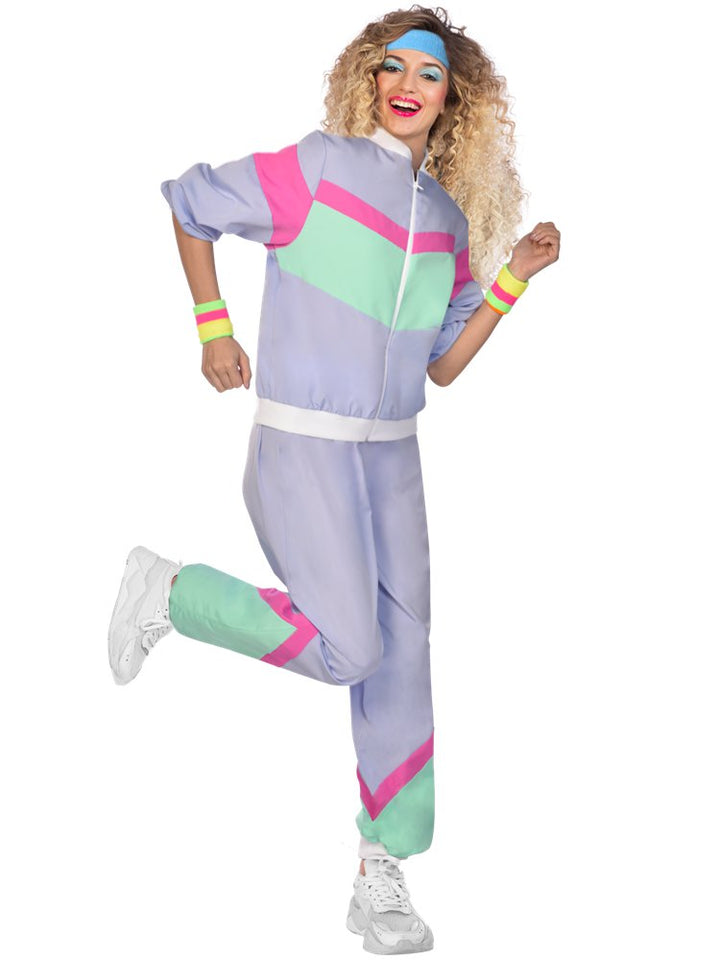 Purple 80s Shell Suit - 14-16 – product image 1