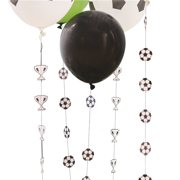 Football Balloon Tails (5pk) – product image 2