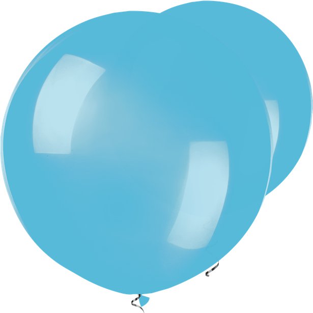 Turquoise Balloons - 17" Latex (50pk)
