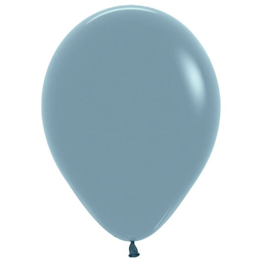 Pastel Dusk Blue Balloons - 5" Latex (100pk)