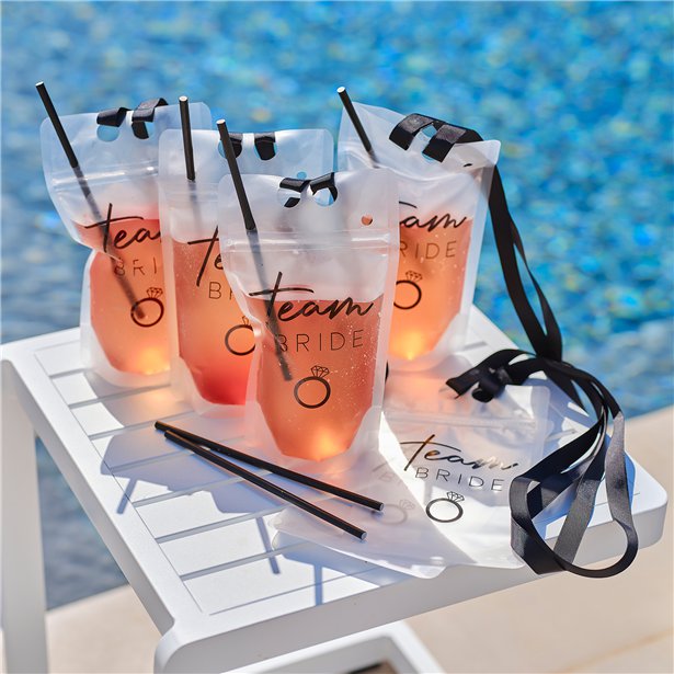 Team Bride Drinking Pouch (6pk) – product image 2