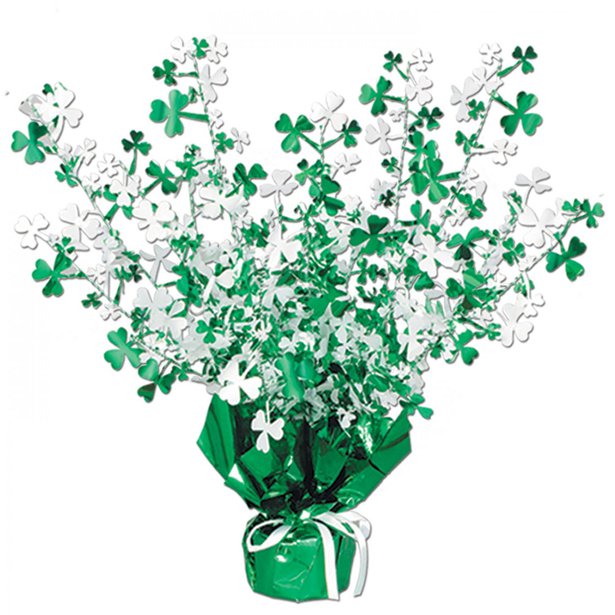 Shamrock Table Centrepiece - 38cm