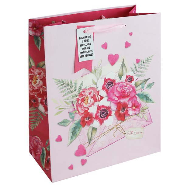 Love Letter Large Gift Bag - 26.5cm x 33xm