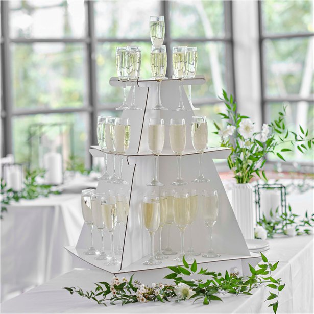 Contemporary Wedding 3 Tier Drink Stand – product image 1