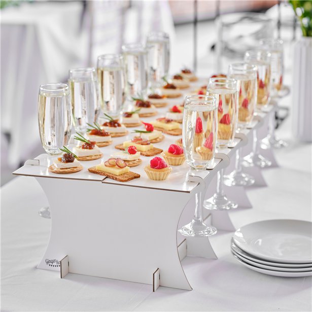 Contemporary Wedding Grazing Board & Drink Stand – product image 1