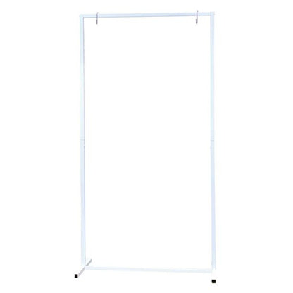 Contemporary Wedding White Metal A Frame Sign Stand