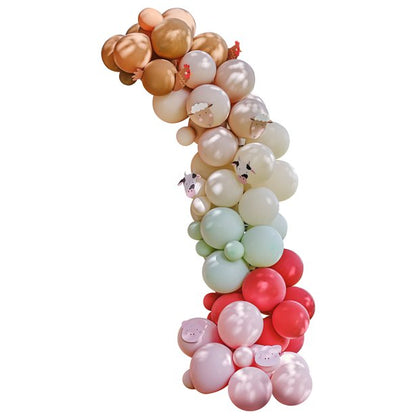 Farm Friends Balloon Arch - 70 Balloons