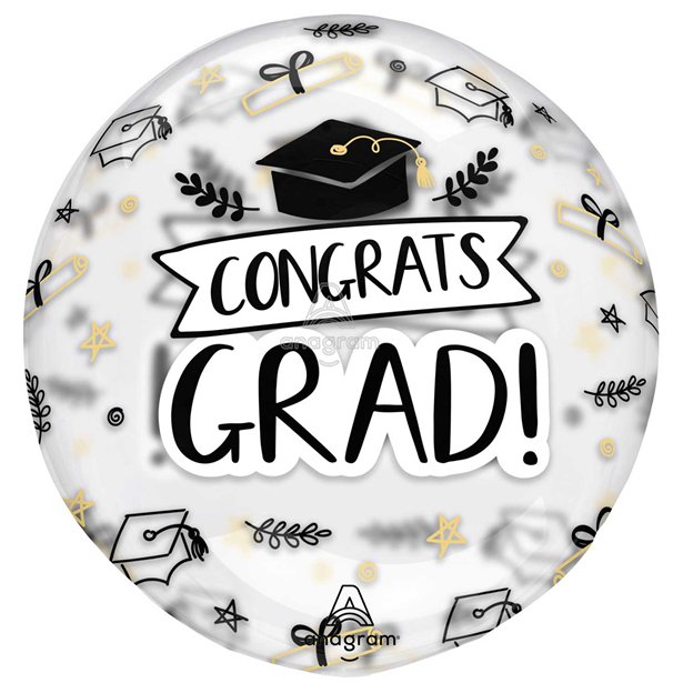 Congrats Grad Clearz Balloon