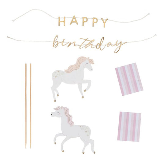 Princess Happy Birthday Cake Topper