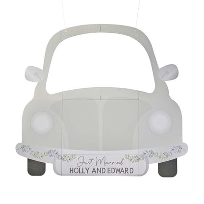 Secret Garden Customisable Wedding Car Photobooth Frame