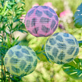 Tiki Tropics Paper Lanterns with Tassels (3pk) – product image 1