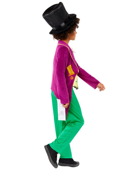 Roald Dahl Willy Wonka - Boys Costume