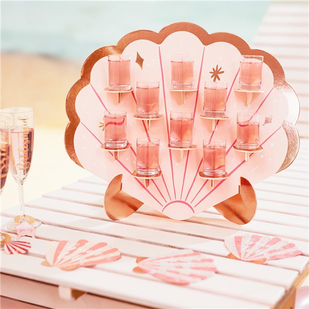 Seashell Shot Wall Drinks Stand