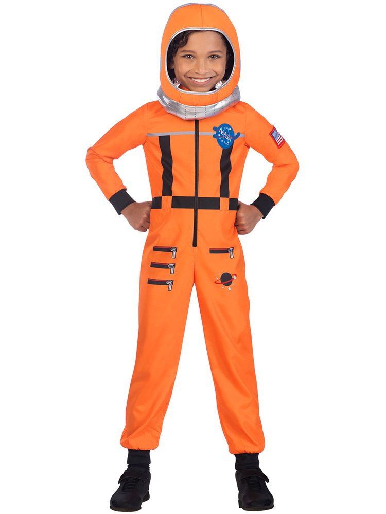 Orange Space Suit - Child Costume