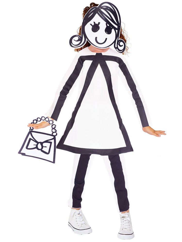 Stick Girl - Child and Teen Costume