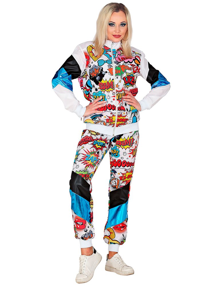 Pop Art Shell Suit - Adult Costume – product image 2