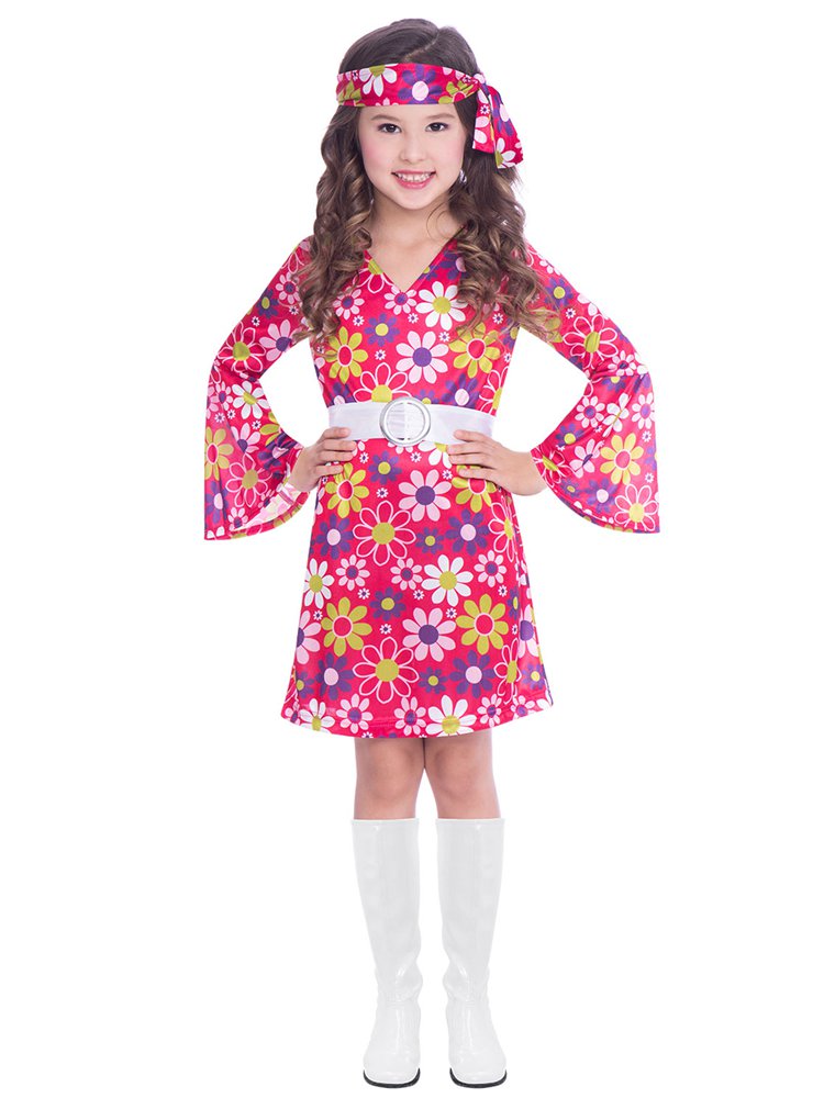 60s Retro Girl - Child Costume
