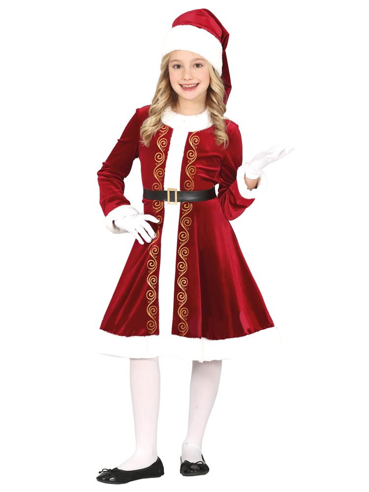 Miss Santa Claus Child Costume Party Delights Wondergroup — free download