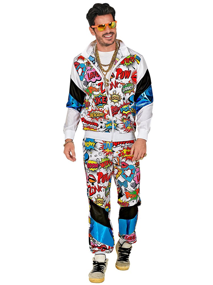 Pop Art Shell Suit - Adult Costume – product image 1