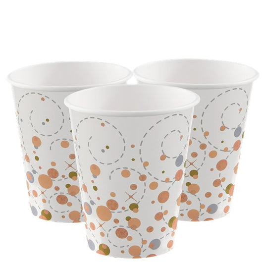Sparkling Fizz Paper Cups - 266ml (8pk)