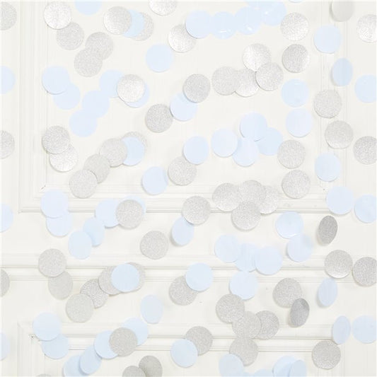 White Glitter Hanging String Decorations - 2.1m (6pk)