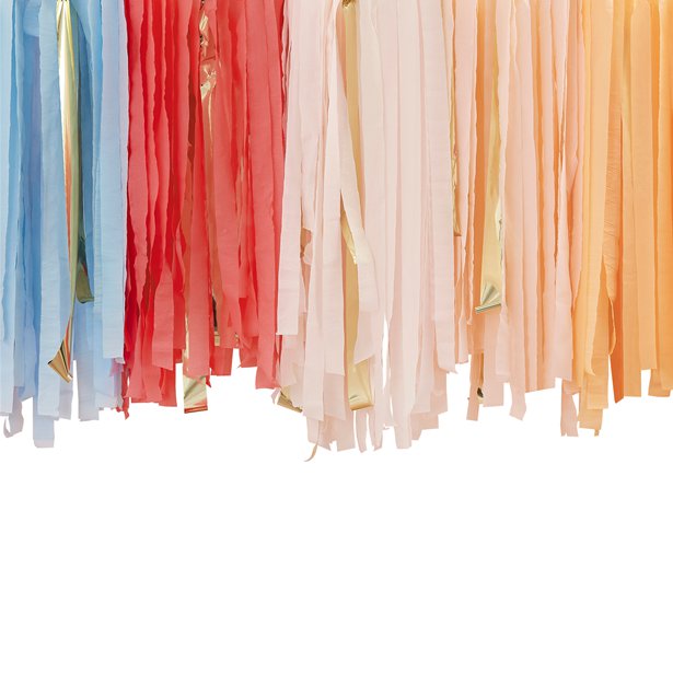 Pastel Rainbow Ceiling Steamers – product image 1