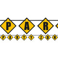 Construction Party Paper Banner - 2.74m – product image 1