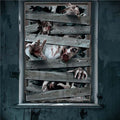 Zombie Window Decoration - 80 x 120cm – product image 1