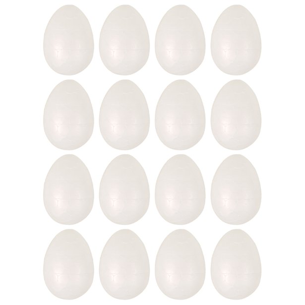 Foam Craft Eggs - 4cm (16pk)