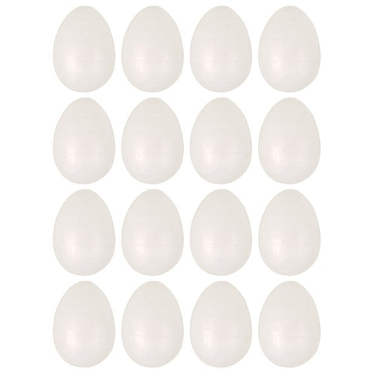 Foam Craft Eggs - 4cm (16pk)