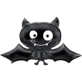 Black Bat SuperShape Balloon - 24" x 41" Foil – product image 1