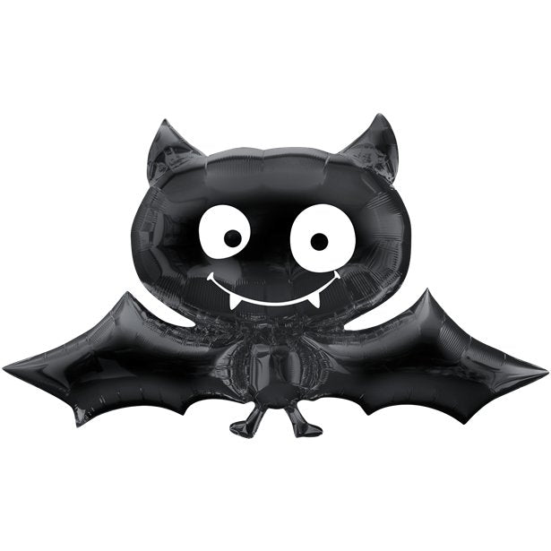 Black Bat SuperShape Balloon - 24" x 41" Foil – product image 1