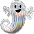Iridescent Ghost SuperShape Balloon - 25" x 28" Foil – product image 1