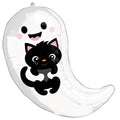Ghost & Kitty Cuties Balloon - 19" Foil – product image 1