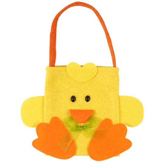 Easter Chick Felt Bag - 25.5cm x 29cm