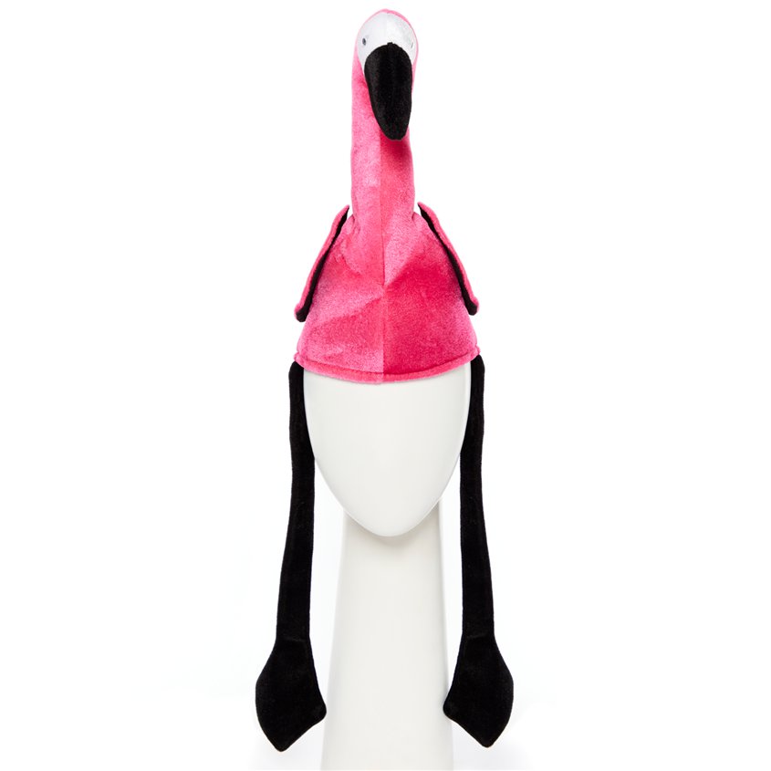 Plush Flamingo Hat – product image 1